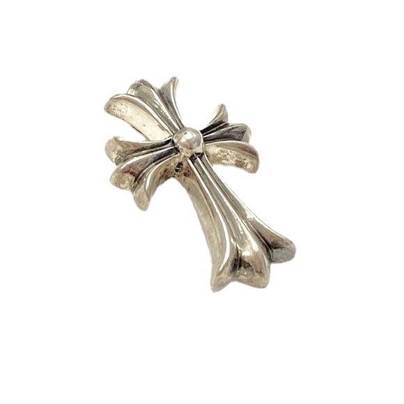 CHROME HEARTS Large Cross Pendant - Necklace - Picture 4 of 9